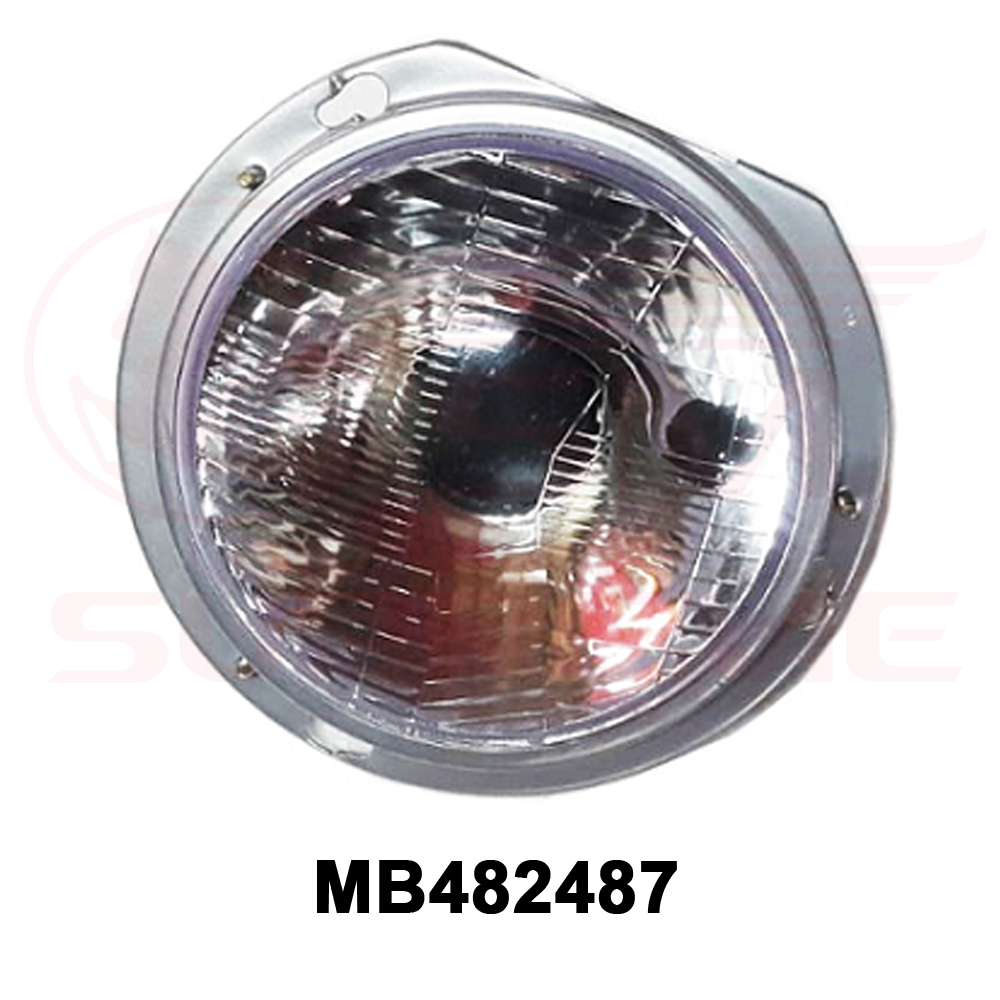Head Lamp - Round - Right - MB482487