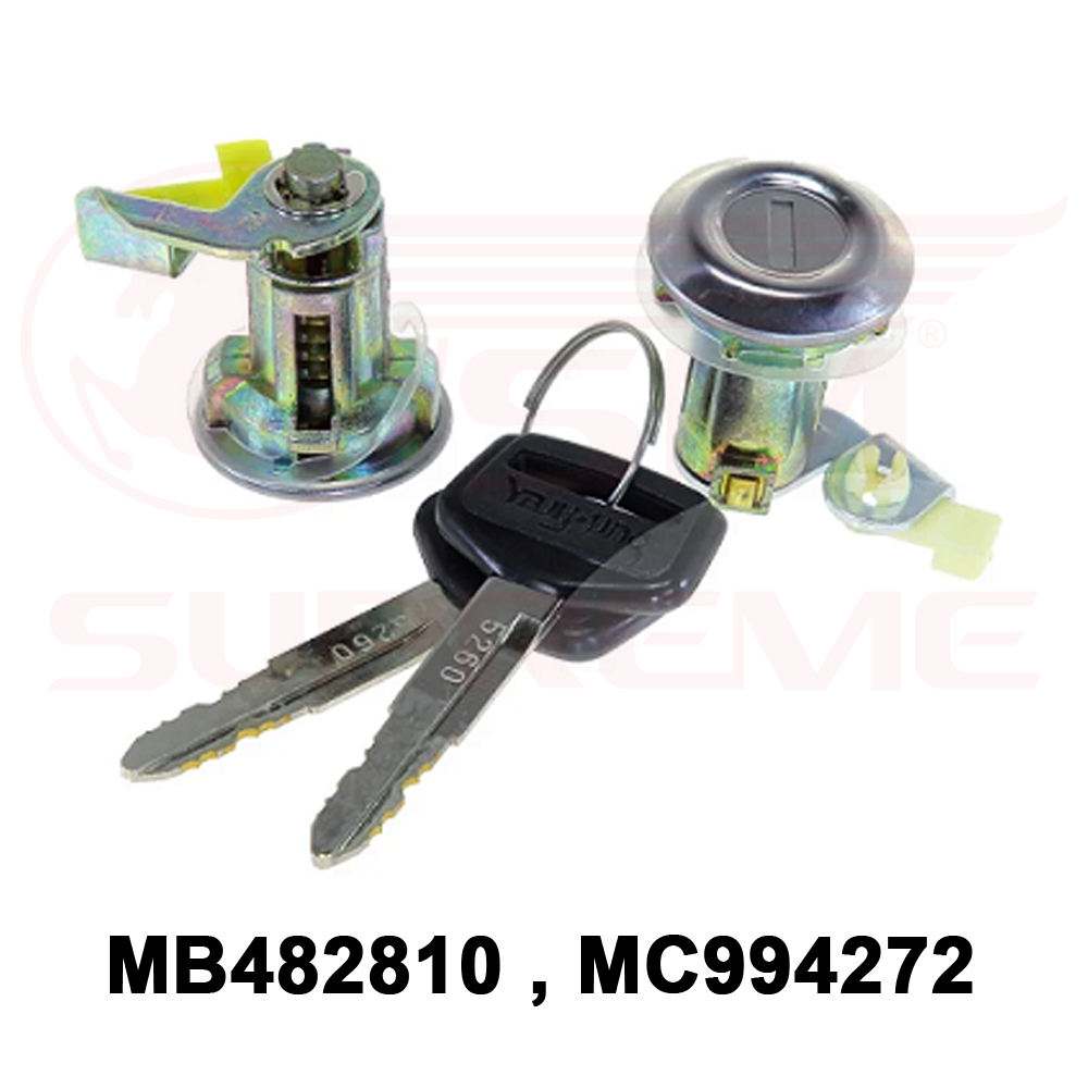 Cylinder Lock - Left Door - MB482810 , MC994272