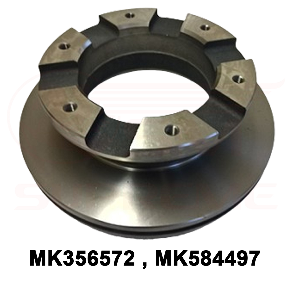 Disc - Brake Rotor - 6 holes - MK356572 , MK584497