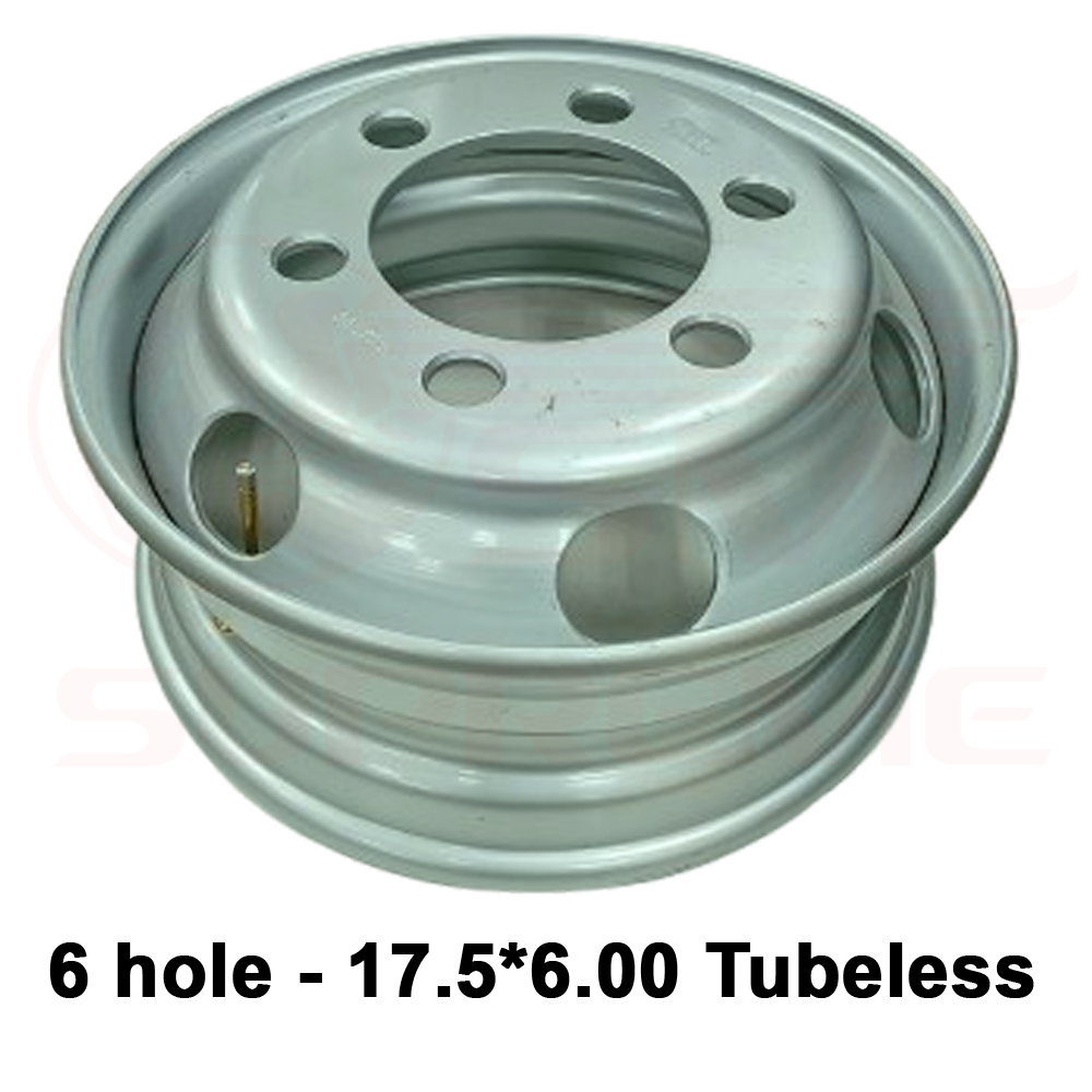Rim - Wheel - 6 Hole - 17.5 * 6.00 - Tubeless