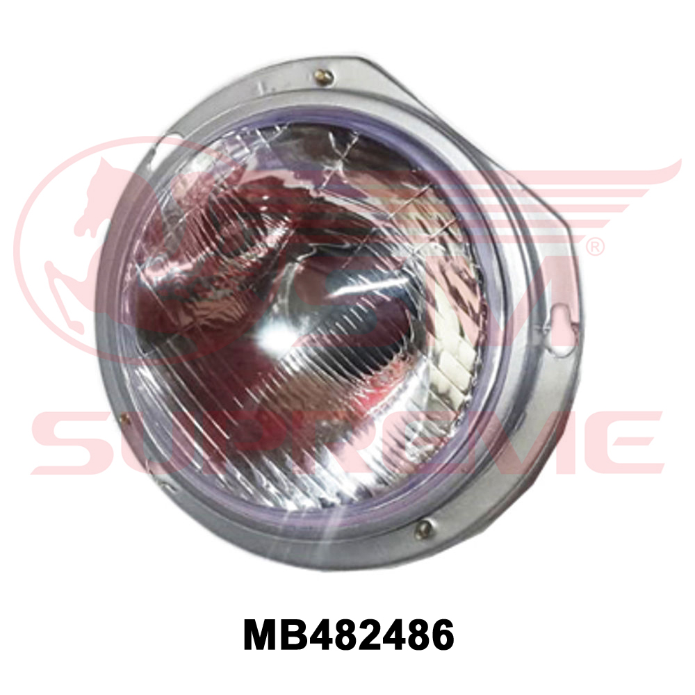 Head Lamp - Round - Left - MB482486