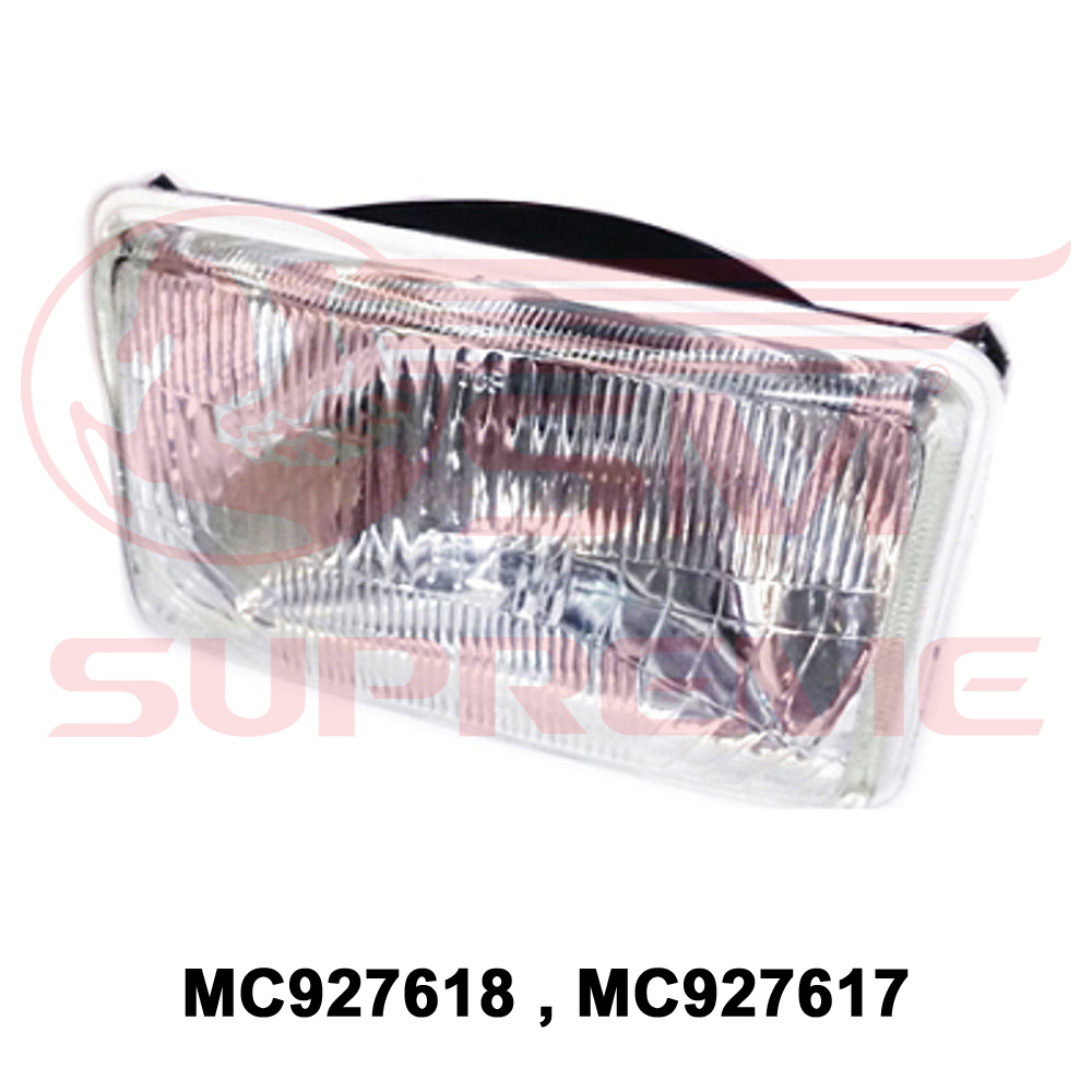 Sealed Beam - Rectangle Lamp - P45 - MC927618 , MC927617