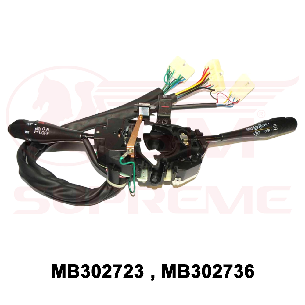 Switch - Light & Wiper - RHD - MB302723 , MB302736