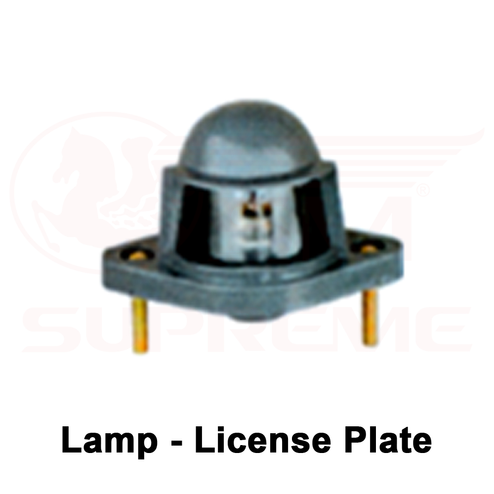 License Plate Lamp